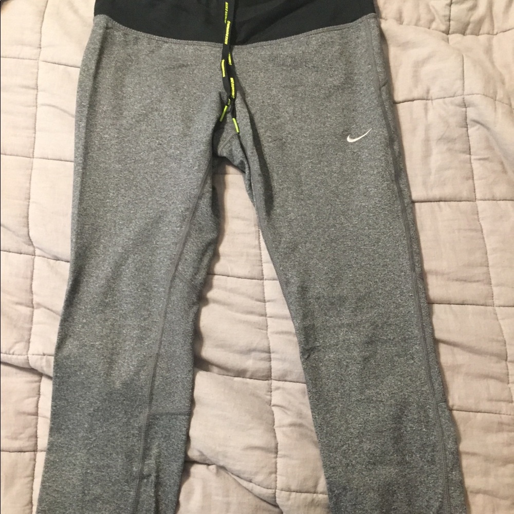 Nike running crops